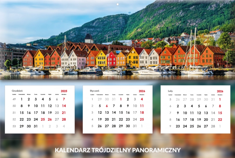 Trójdzielny PANORAMICZNY